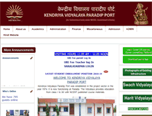 Tablet Screenshot of kvparadip.org